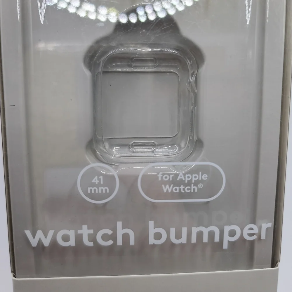 New Heyday Clear 41mm Bumper for Apple Watch